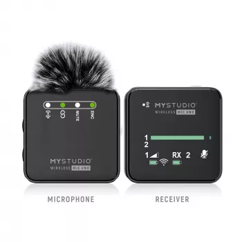 Microfone Easypix MyStudio Wireless Mic Uno 62023