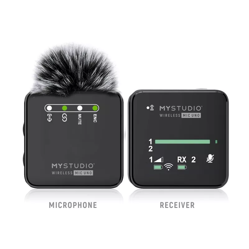 Microfone Easypix MyStudio Wireless Mic Uno 62023