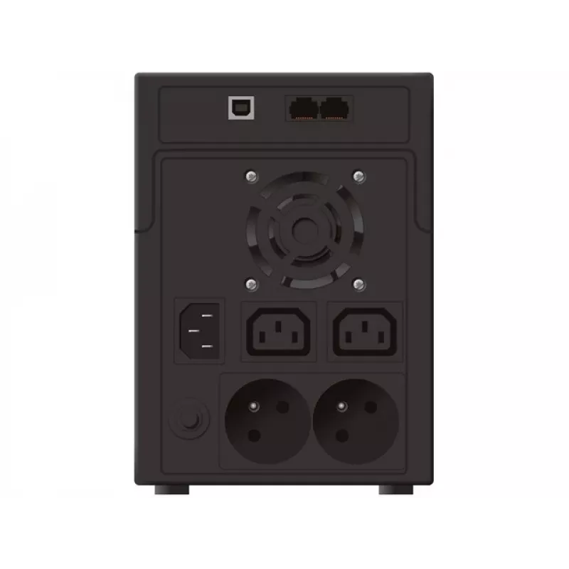 PowerWalker VI 2200 LCD/FR UPS (fonte de alimentação ininterrupta) dupla conversão