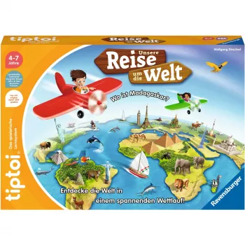 tiptoi Unsere Reise um die Welt, jogo de tabuleiro