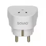 Adaptador de viagem SAVIO AP-01, tomada US – ficha EU