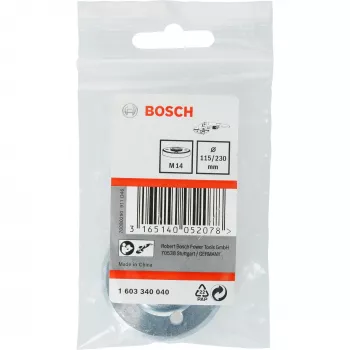 Porcas de segurança Bosch, porca de flange, Bosch, prateado, metal