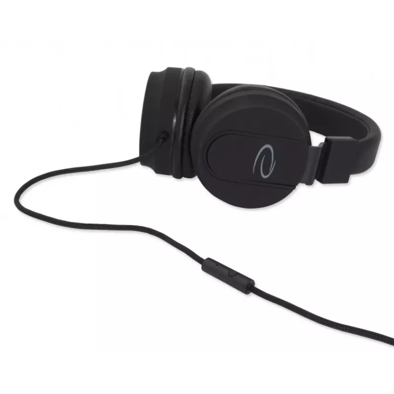 Auscultadores ESPERANZA BONGO EH212K — com fios, arco de cabeça, 20–20000 Hz, cabo de 1,5 m, preto