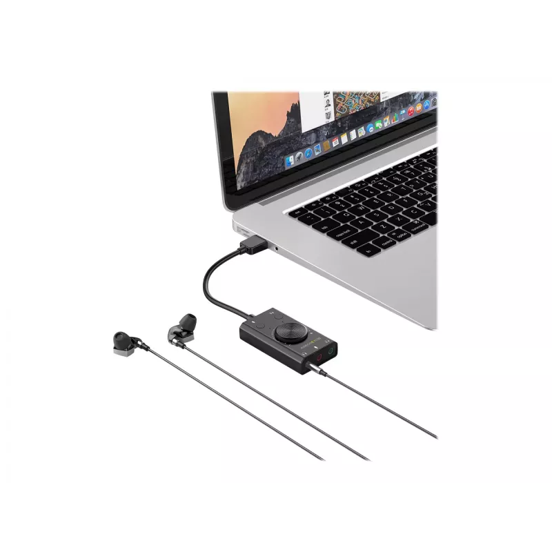 Adaptador de áudio Terratec AUREON 5.1 USB