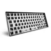Sharkoon SKILLER SGK50 S3 Barebone Teclado Gaming - teclado gaming totalmente personalizável em layout 75%, Hot-Swap, iluminação RGB, layout QWERTZ