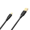 CB-MD1 preto cabo rápido Quick Charge Micro USB-USB | 1m | 5A | 480 Mbps