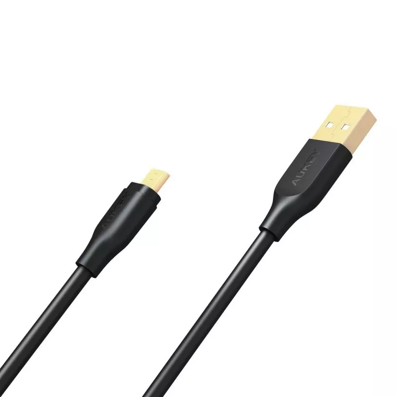 CB-MD1 preto cabo rápido Quick Charge Micro USB-USB | 1m | 5A | 480 Mbps