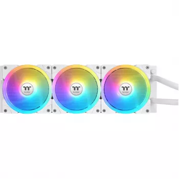 Refrigeração líquida AIO THERMALTAKE MAGFloe 360 Ultra White, radiador de 360 mm, 360 mm, branco