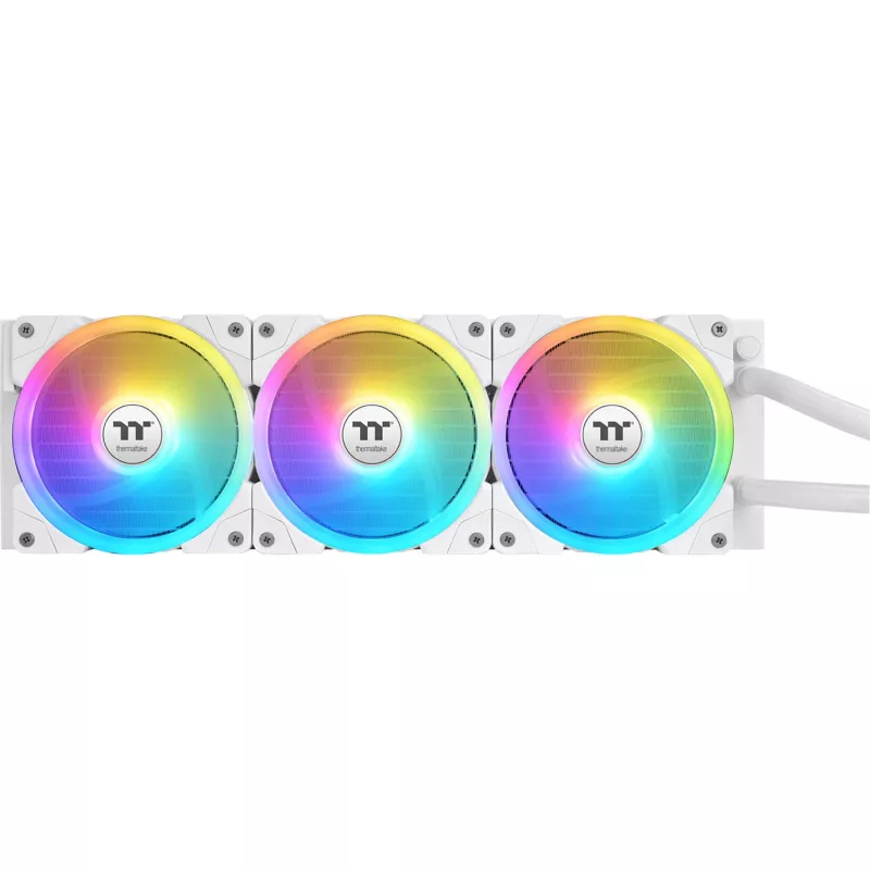Refrigeração líquida AIO THERMALTAKE MAGFloe 360 Ultra White, radiador de 360 mm, 360 mm, branco