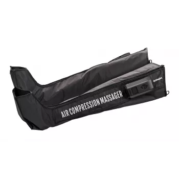 Massajador de pernas para drenagem linfática ActiveJet ACM-PLUS-A1 M, a pilhas, 25 W, preto, 380 × 950 × 60 mm