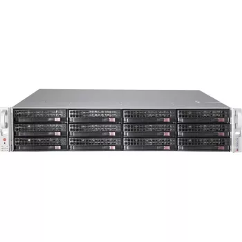 Caixa de servidor Supermicro SuperChassis 826BE1C-R920LPB Rack preto