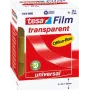 Fita adesiva tesafilm® transparente, 6 rolos, Office Box, 66m x 25mm (11640H)