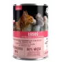 Ração húmida para gatos PetRepublic KOT STERILE molho de salmão 400 g — para gatos adultos esterilizados