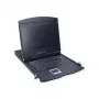 VALUE 26.99.0161 Consola KVM com comutador KVM de 8 portas, USB, disposição alemã, 19 polegadas