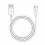 Cabo de carregamento rápido e dados PEDEA USB-A/USB-C®, 1 m, branco (60040121)
