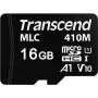 Transcend 410M cartão de memória 16 GB MicroSDHC MLC Classe 10 (TS16GUSD410M)