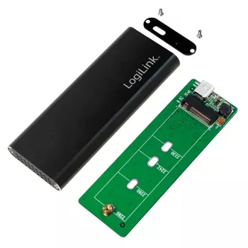 Caixa para SSD LogiLink UA0314 Preto M.2