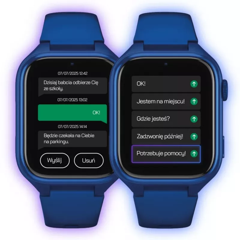 Smartwatch Stelio Junior 4G ST-SWJ101-NB – relógio infantil 4G, azul-marinho