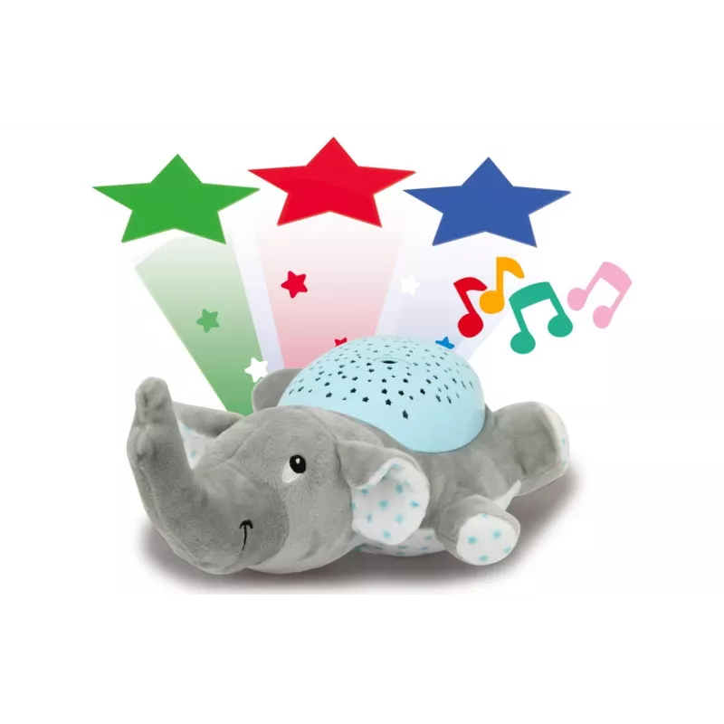 Luz de presença para bebé Jamara Dreamy Elephant azul - cinzento (460432)