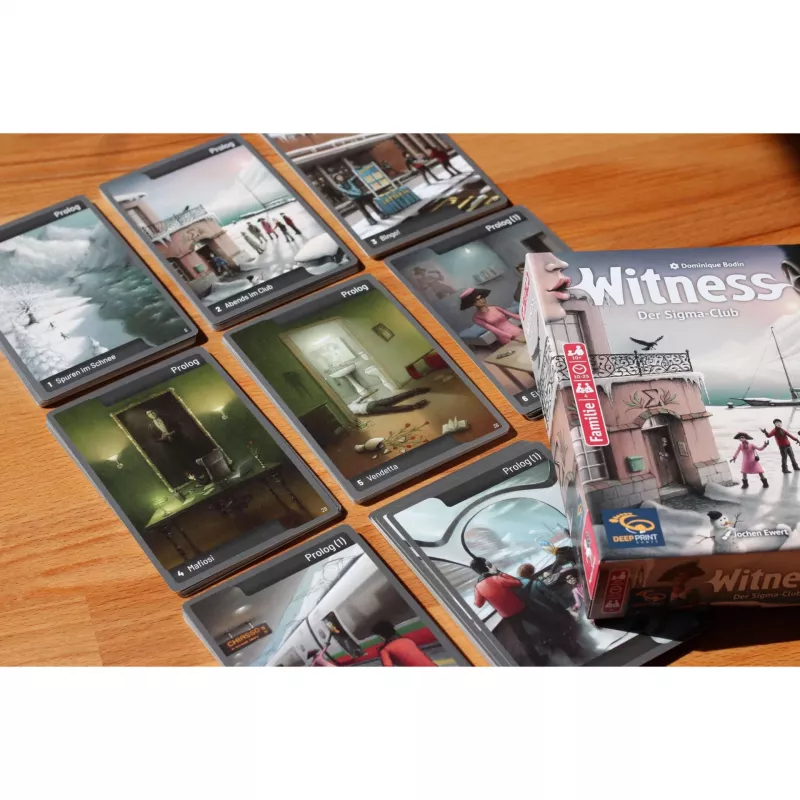 Deep Print Games: Witness - Der Sigma-Club, jogo de puzzles