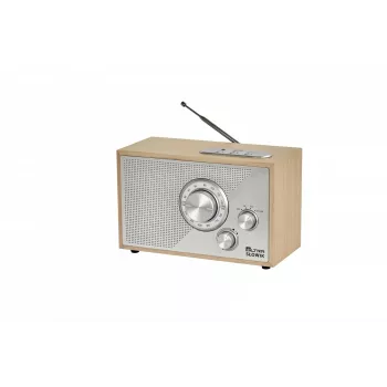 Rádio OR Nightingale USB/BT castanho-claro