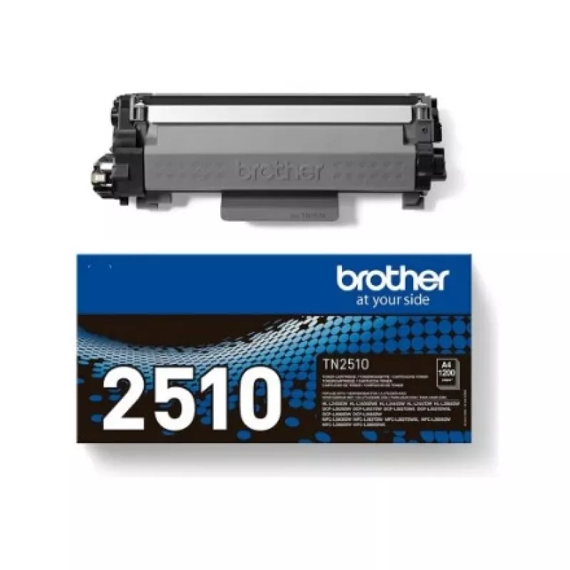 Cartucho de toner Brother TN-2510 2500 páginas preto