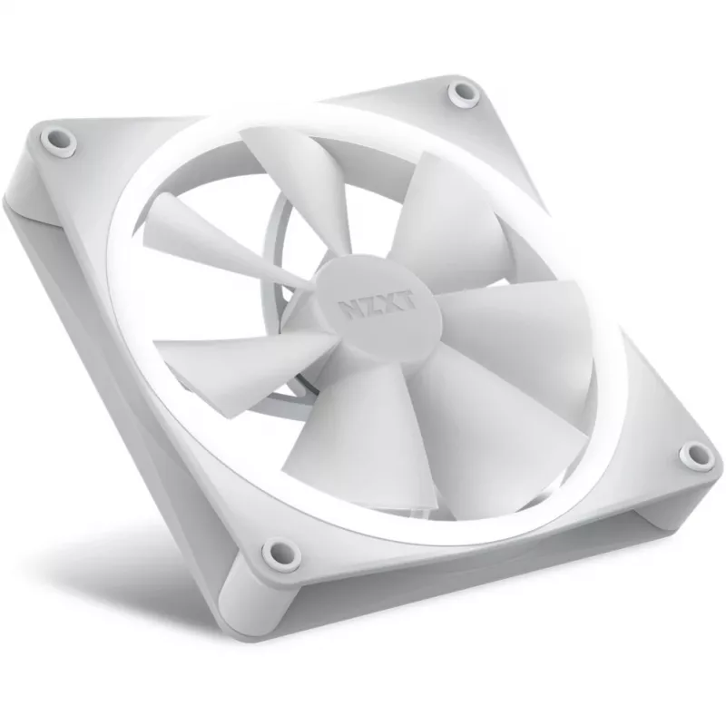 Ventoinha individual NZXT F140 RGB 140mm branca