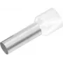 Cimco 187000 Terminal de fio 0,5 mm² parcialmente isolado branco 100 unidades (187000)