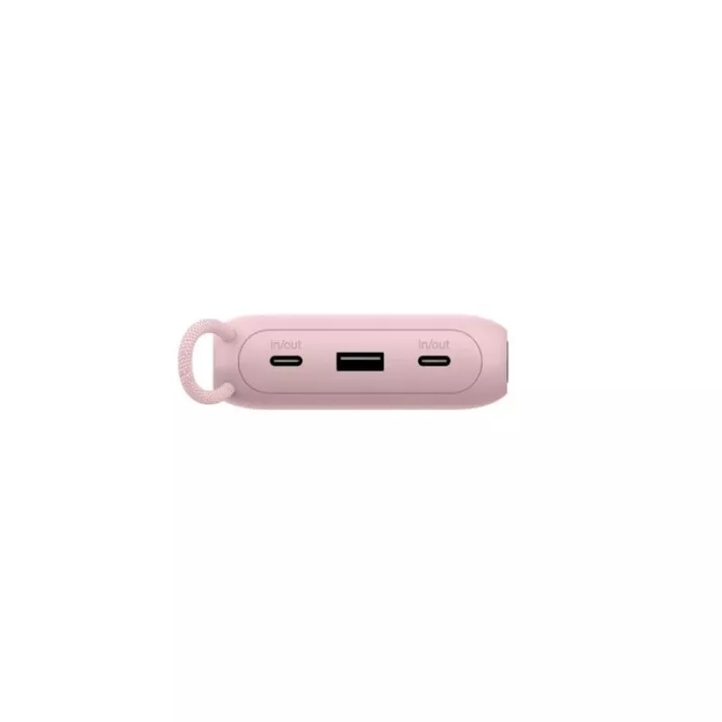 Powerbank Belkin BPB028HQPK 20000 mAh – 2× USB-C, 1× USB-A, rosa