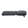 Logitech ERGO K860 - Teclado - Sem fios - 2,4 GHz, Bluetooth 5.0 - QWERTY - GB - Grafite