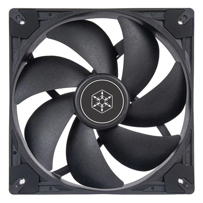 Ventoinha para caixa SilverStone VISTA SST-VS140B 140 mm PWM - Preta