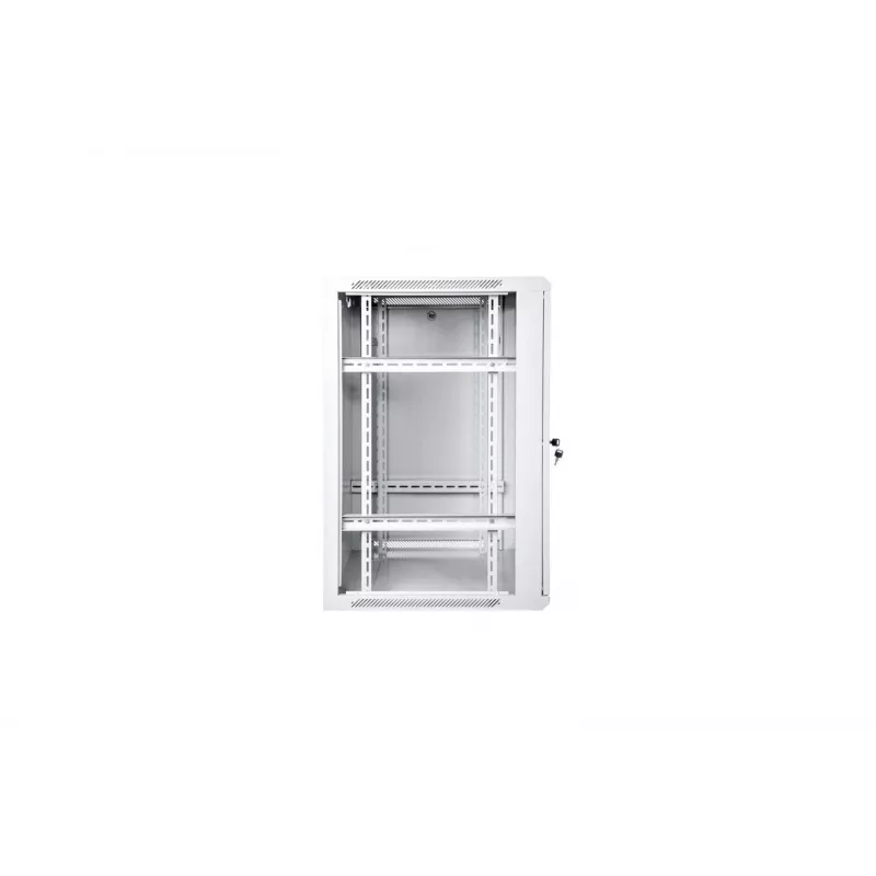 Armário rack Digitus DN-W19 15U/600 montagem na parede cinzento-claro