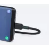 AUKEY CB-CD30 cabo de USB-A para USB-C 0,9 m, entrançado de nylon, 60W PD, 3A, preto