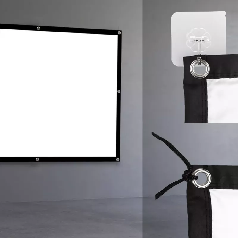 Tela de projeção MACLEAN MC-169 — autónoma/suspensa Poliéster, 240×180 cm (4:3), 120 polegadas de diagonal