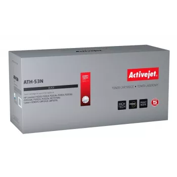Toner ActiveJet ATH-53N preto, compatível com HP/Canon, 3500 páginas, tambor incorporado