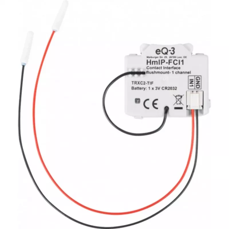 Emissor sem fios para casa inteligente Homematic IP 153489A0, a pilhas, montagem na parede, RF Wireless
