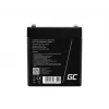 Bateria AGM45 Green Cell UPS, chumbo-ácido selada (VRLA), 12 V, 5,3 Ah