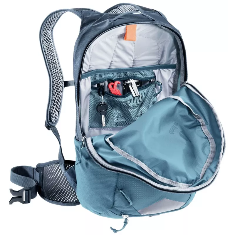 Mochila de bicicleta Deuter Race 16 - Atlântico/Tinta