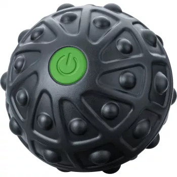 Bola de massagem Beurer MG 10 — bola de massagem vibratória, Ø 75 mm, aplicação universal, preto/verde