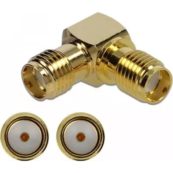 Conector de cabo DeLOCK 89952 SMA dourado