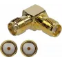 Conector de cabo DeLOCK 89952 SMA dourado