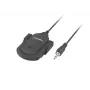 Microfone de lapela NATEC NMI-1352, com fios 3,5 mm, sensibilidade -58 dB, 50–16000 Hz, cabo de 1,8 m, 20 g