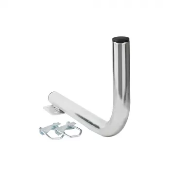 Suporte superior de varanda Extralink B300 com abraçadeiras em U M8 aço galvanizado