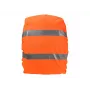 Proteção contra chuva para mochila HI-VIS 25l laranja