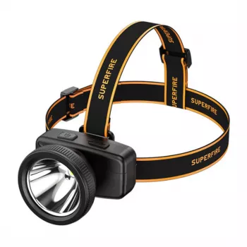 Lanterna de cabeça Superfire HL55 150 lm USB-C 4 modos