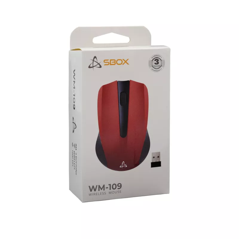 Rato sem fios SBOX WM-109 USB Type-A