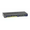 NETGEAR GS108PP Gigabit Ethernet não gerido (10/100/1000) Power over Ethernet (PoE) preto