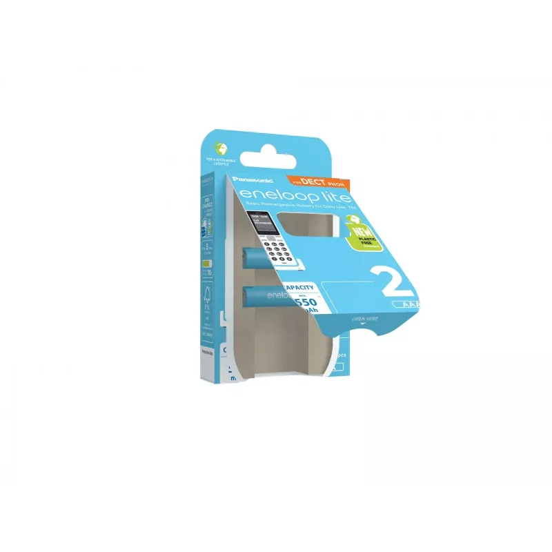 Eneloop 52361162 Eneloop Lite pilha AAA NiMH 1,2 V 5