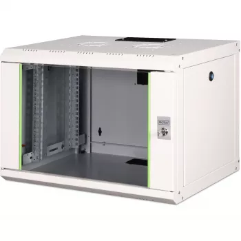 DIGITUS® Armário de parede 7HE - cinzento, RAL 7035 - 48,3 cm (19 inch) (DN-19 07-U)