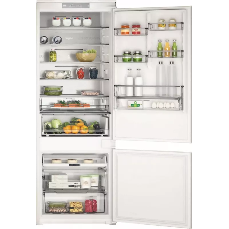 WHIRLPOOL Frigorífico de encastre WH SP70 T121, largura 69 cm, altura 193,5 cm, classe energética E, No Frost